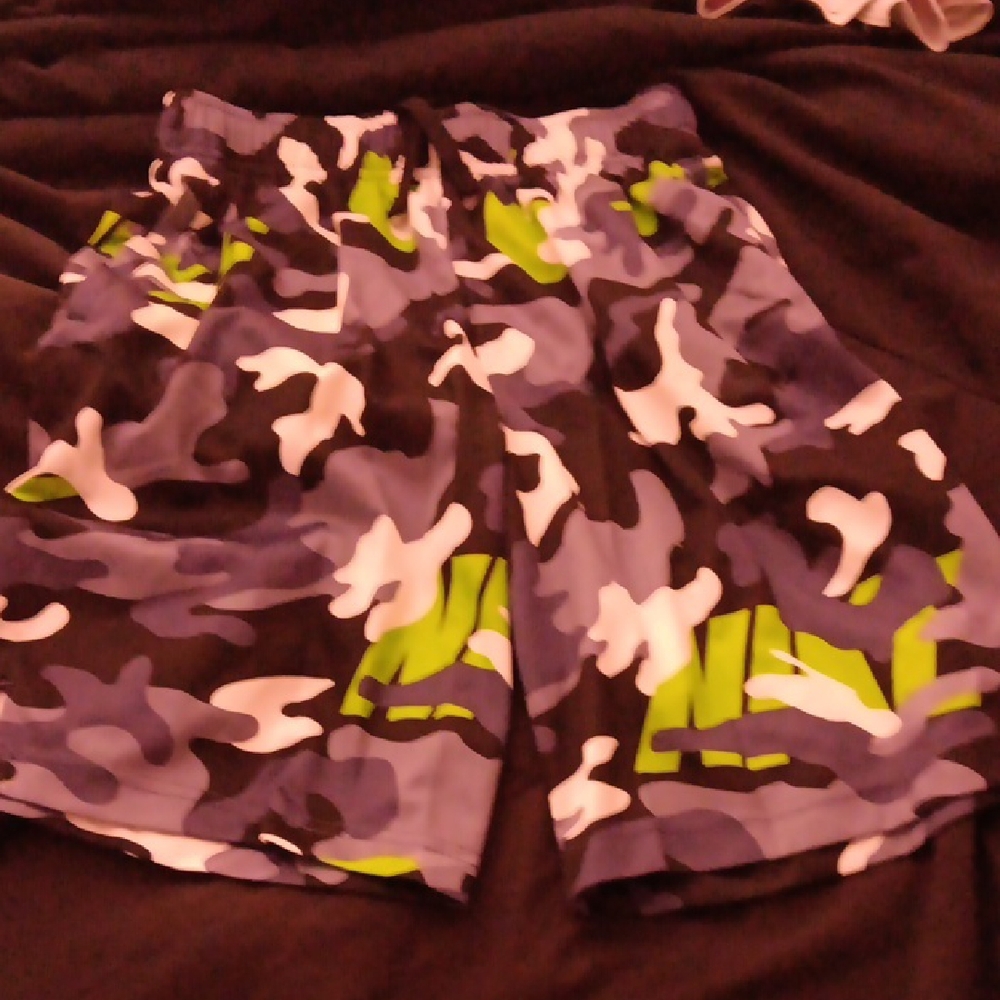 Nike Camo Youth Shorts